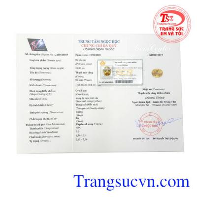 Đây là món quà vô cùng ý nghĩa cho người thân và bạn bè mọi lứa tuổi. Viên thạch anh vàng phú quý