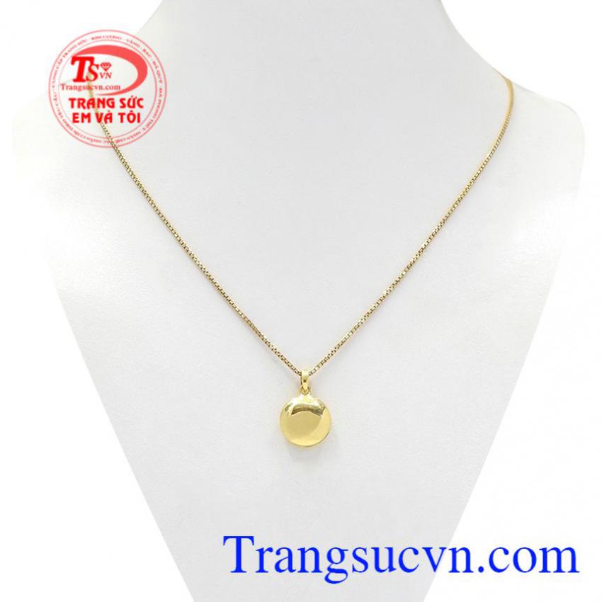 Bộ mặt dây tròn độc đáo