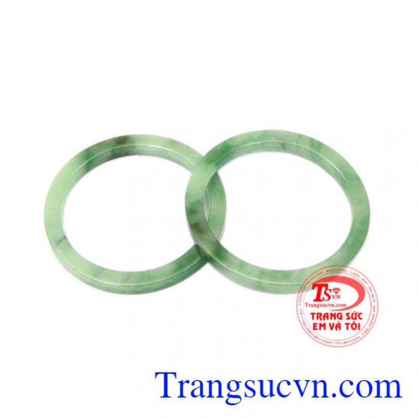 Đôi vòng ngọc cẩm thạch bình an
