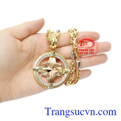 Bộ mặt dây nam cao cấp vàng 10k chất lượng, giao hàng toàn quốc.
