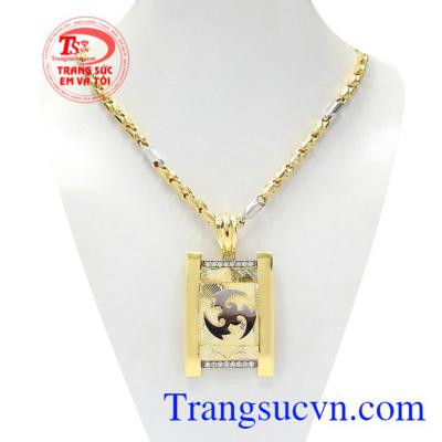 Bộ mặt dây nam tài lộc là bộ sản phẩm mới của công ty trang sức Em và Tôi.