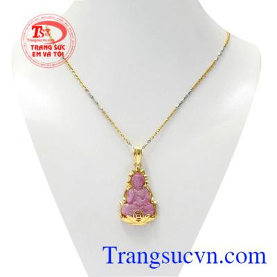 Bộ mặt dây phật Adida là sự kết hợp hài hòa giữa mặt dây phật bản mệnh và dây chuyền vàng.