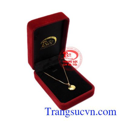 Bộ mặt dây tròn độc đáo thanh toán an toàn.