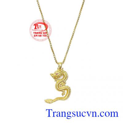 Bộ trang sức rồng uy phong nhận chế tác theo yêu cầu, bảo hành chu đáo.