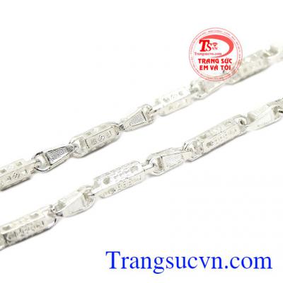 Nhắc đến lộc phát thì ai cũng mong muốn có được. Dây chuyền bạc nam lộc phát