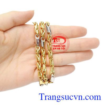 Dây chuyền đàn ông phong cách là sản phẩm được nam giới ưa chuộng.