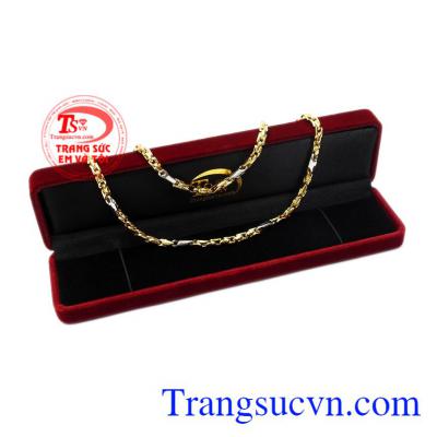 Dây chuyền đàn ông phong cách vàng 10k