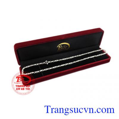 Dây chuyền nam bạc ấn tượng chất lượng.