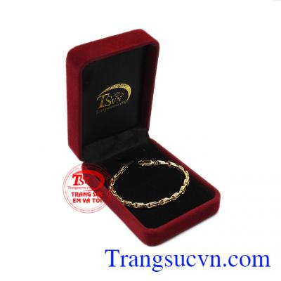 Lắc tay nam đang là xu hướng được giới trẻ rất yêu thích. Lắc tay vàng phái mạnh