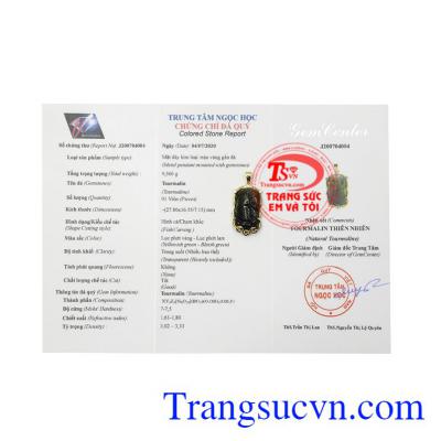 Mặt cá chép ngậm ngọc thịnh vượng có giấy kiểm định đá quý, giao hàng toàn quốc.