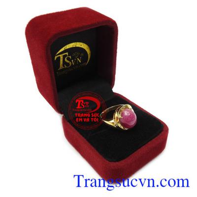 Vì vậy chiếc nhẫn Ruby thiên nhiên được nhiều người sử dụng như lá bùa hộ mênh cho bản thân