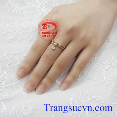Nhẫn nữ vàng bền đẹp, chất lượng, giao hàng nhanh toàn quốc, thanh toán an toàn.