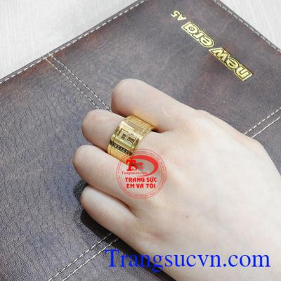 Sản phẩm có thể đặt chế tác theo yêu cầu, bảo hành uy tín, giao hàng nhanh trên toàn quốc. Nhẫn vàng bát nhã tâm kinh