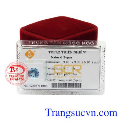 Đá Topaz được nhiều người biết đến với tên gọi là hoàng ngọc.