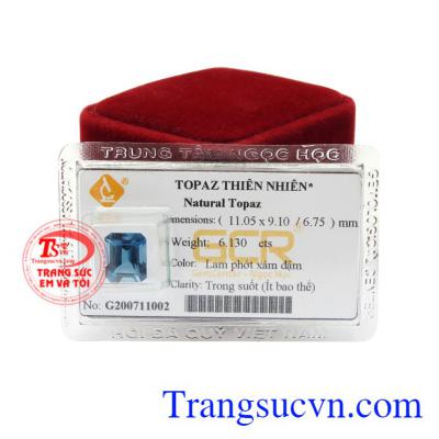 Viên Topaz giúp mang lại may mắn về tài lộc, giàu sang, thịnh vượng cho chủ sở hữu.