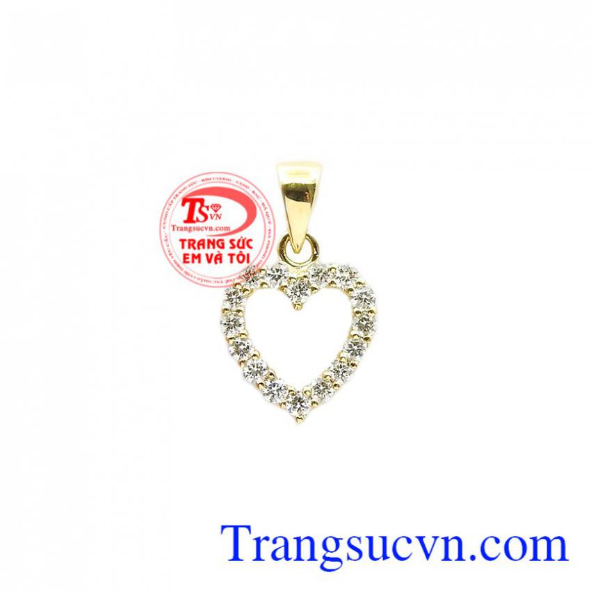 Mặt dây nữ tình yêu đong đầy