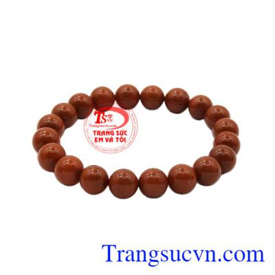 Chuỗi Jasper may mắn 10 ly được chế tác từ những viên đá Japer thiên nhiên mang đến nhiều nguồn năng lượng tích cực.