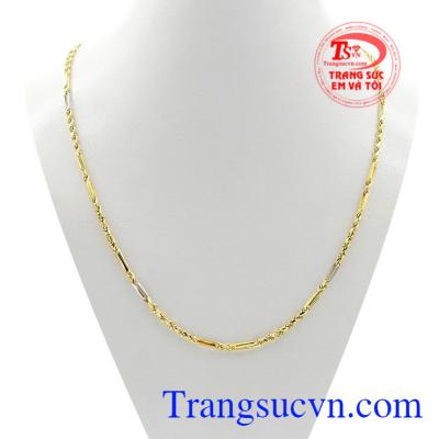 Dây chuyền vàng 10k kiểu Ý chất lượng đảm bảo giá cả hợp lý, giao hàng toàn quốc, an toàn, hiệu quả.