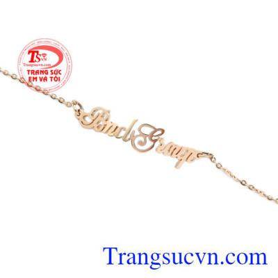 Lắc tay vàng hồng tinh tế giao hàng nhanh trên toàn quốc.