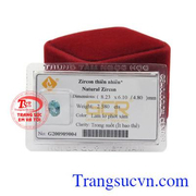 Viên Zircon thường được gắn trên các sản phẩm trang sức mang đến vẻ sang trọng, thời thượng đến cho người đeo.