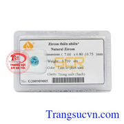 Đá ép vỉ Zircon tài lộc là viên đá khai sinh cho tháng 12, phù hợp với những người mang mệnh Thủy và Mộc.