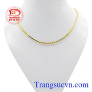 Dây chuyền vàng bé trai