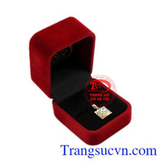 Mặt dây vàng màu nữ tính