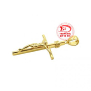 Hình ảnh Chúa Giêsu bị đóng đinh trên thập tự giá đã trở thành cảm hứng cho những nhà chế tác tạo nên mặt dây thánh giá đẹp. Mặt thánh giá vàng tây đẹp