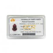 Tỳ hưu tourmaline may mắn thích hợp làm mặt dây hoặc mặt nhẫn phong thủy