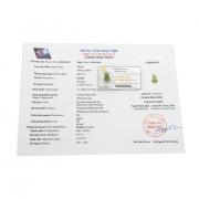 Tỳ hưu peridot may mắn phù hợp để làm mặt nhẫn hoặc mặt dây bọc vàng, bọc bạc