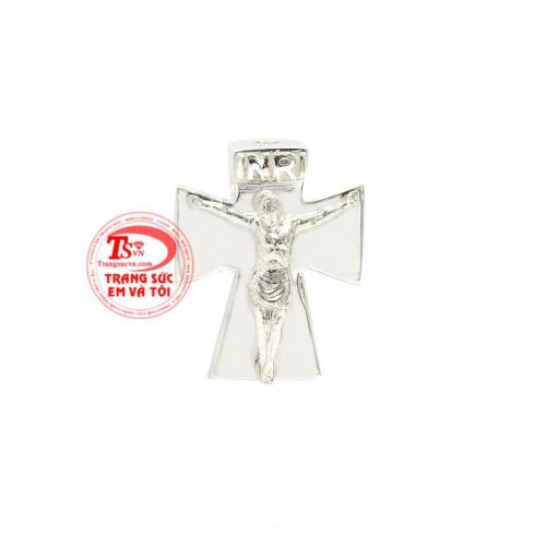 Charm bạc thánh giá Giêsu