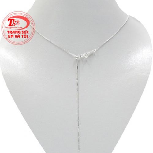 Dây chuyền bạc nữ phá cách