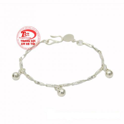 Lắc bạc xinh xắn cho bé