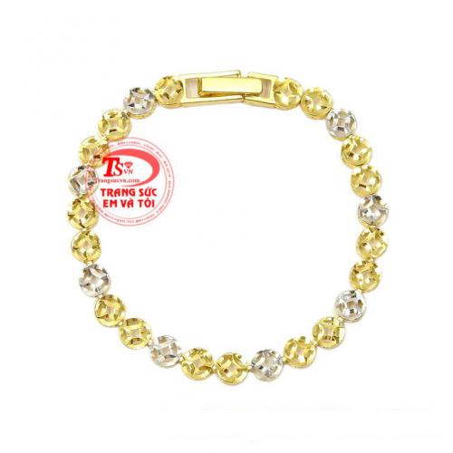 Lắc tay nữ vàng dễ thương