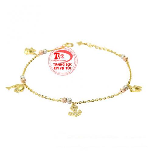 Lắc tay vàng nữ dễ thương
