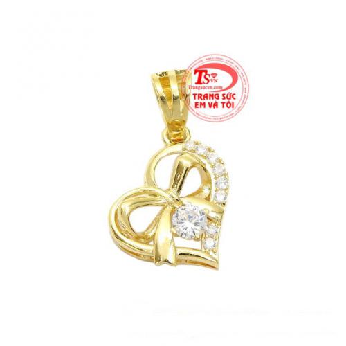 Mặt dây trái tim đáng yêu