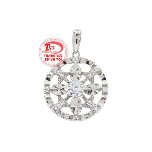 Mặt dây vàng trắng thời trang