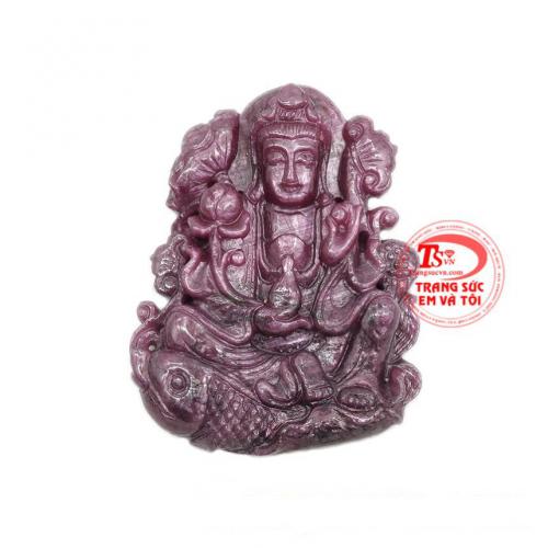 Mặt phật bà ruby bình an