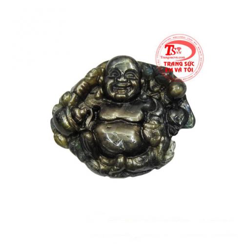 Mặt phật Di Lặc saphir hộ mệnh