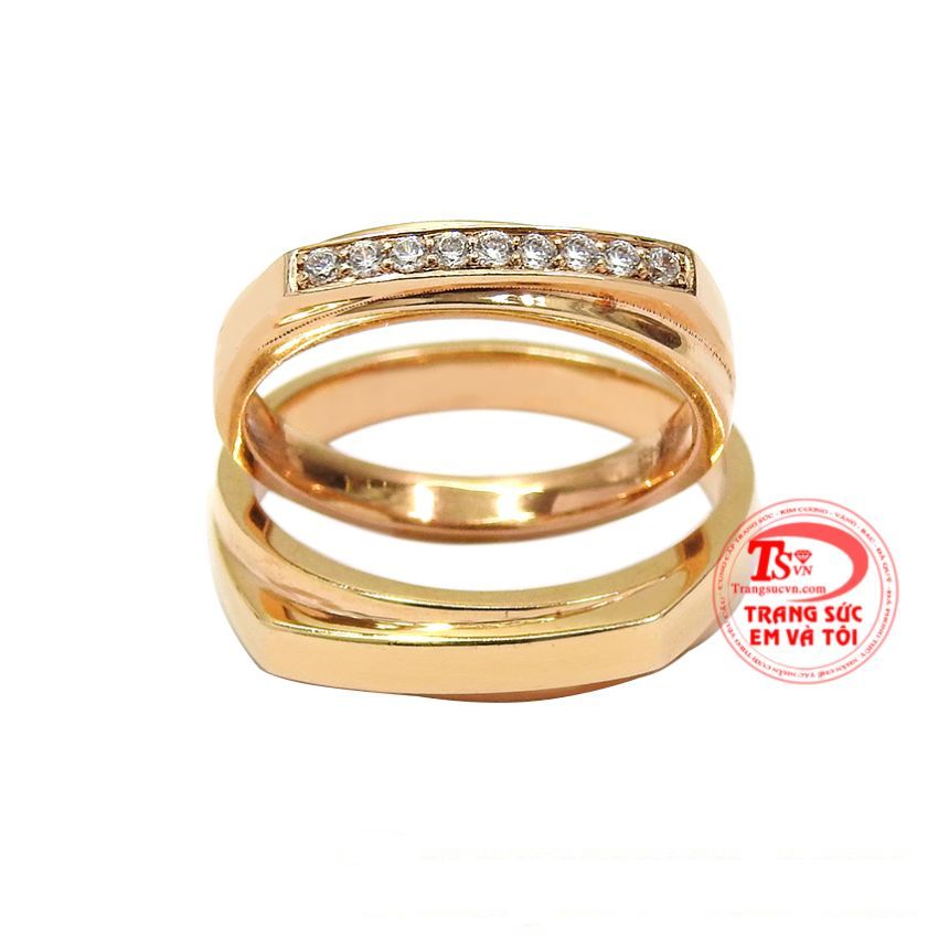 Chiếc nhẫn cưới này sẽ là kỷ vật minh chứng cho niềm hạnh phúc, lòng chung thủy sắc son của đôi lứa.