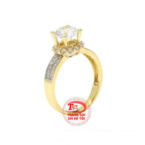 Nhẫn nữ duyên dáng tinh tế