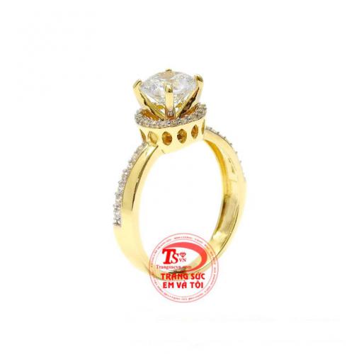 Nhẫn nữ nhập khẩu tinh tế
