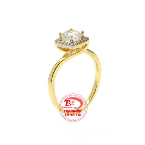 Nhẫn nữ nhỏ nhắn nữ tính