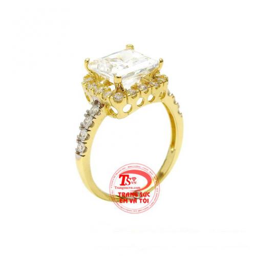 Nhẫn nữ phong cách quý cô