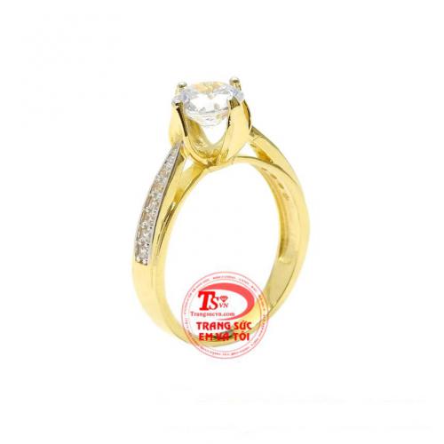 Nhẫn nữ phong cách thời thượng