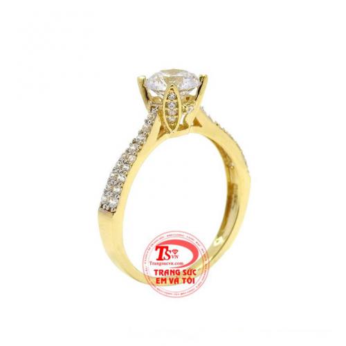 Nhẫn vàng nữ kiêu sa