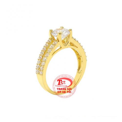 Nhẫn vàng nữ sang trọng