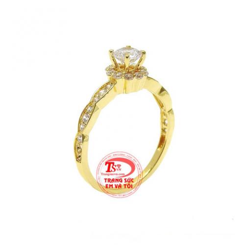 Nhẫn vàng nữ thanh lịch