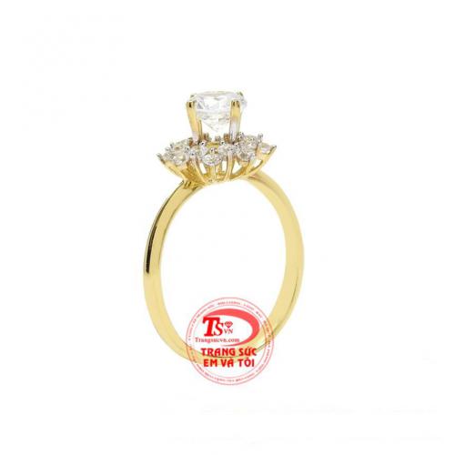 Nhẫn vàng thời trang phái đẹp
