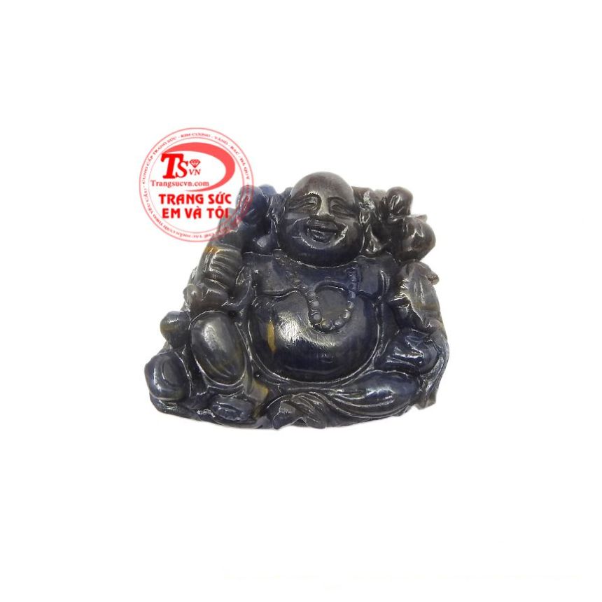 Phật di lặc hoan hỉ đá sapphire là một trong những sản phẩm đá quý được yêu thích tại Trang sức Em và Tôi. 